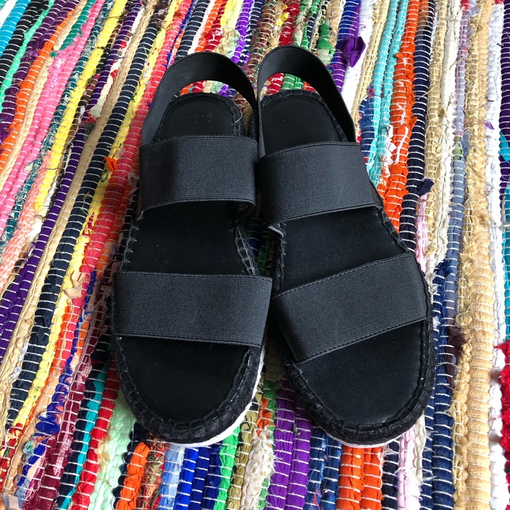 Target “A New Day” sandals stretchy